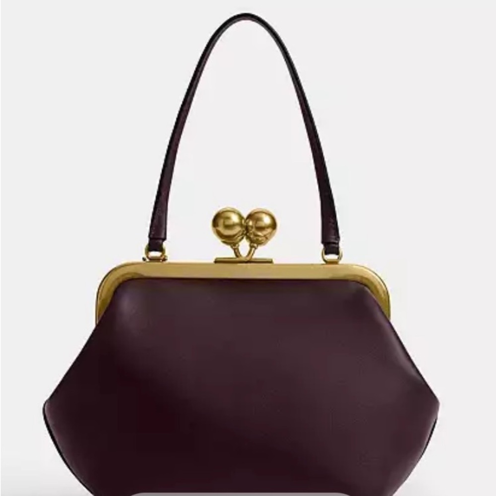 NWT Kisslock Frame 16 
Color: Black Current